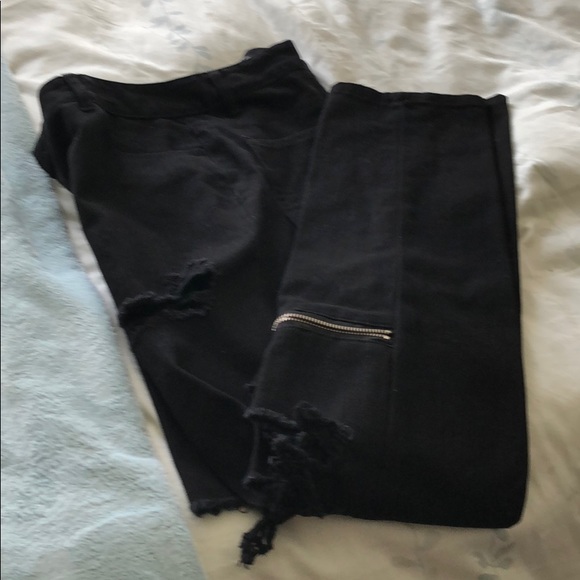 black funky jeans for mens